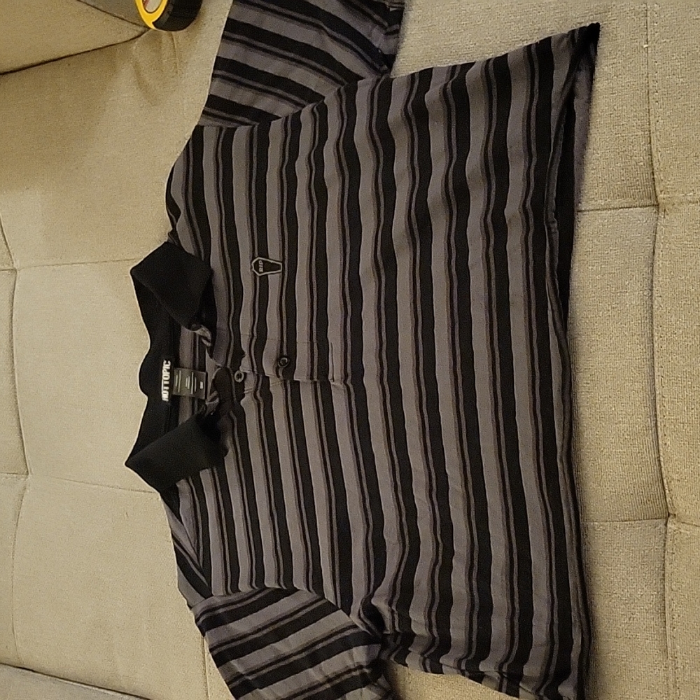 Hot Topic striped crop top. Great condition. Size small